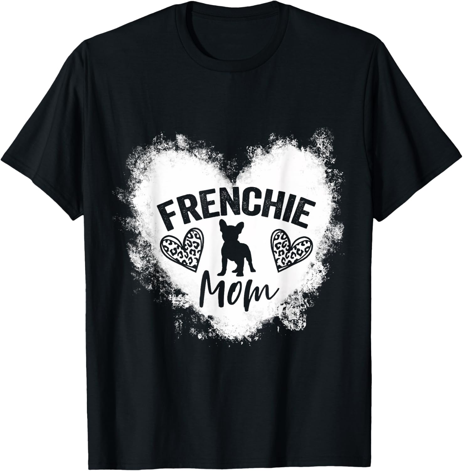 Frenchie Mom Frenchie Mama French Bulldog Lover T-Shirt - T-Shirt | Black