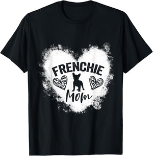Frenchie Mom Frenchie Mama French Bulldog Lover T-Shirt - T-Shirt | Black