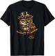 Mechanical Steampunk Barn Owl Clockwork Fantasy Animal T-Shirt - T-Shirt | Black