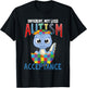 Different but Not Less Autism Awareness Turtle Puzzle T-Shirt - T-Shirt | Black