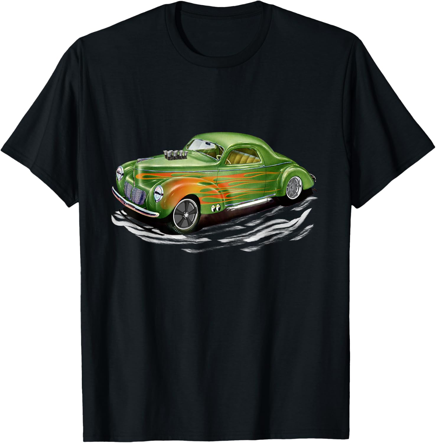 Gasser Hot Rod 1940 Willys Business Coupe Model T-Shirt - T-Shirt | Black