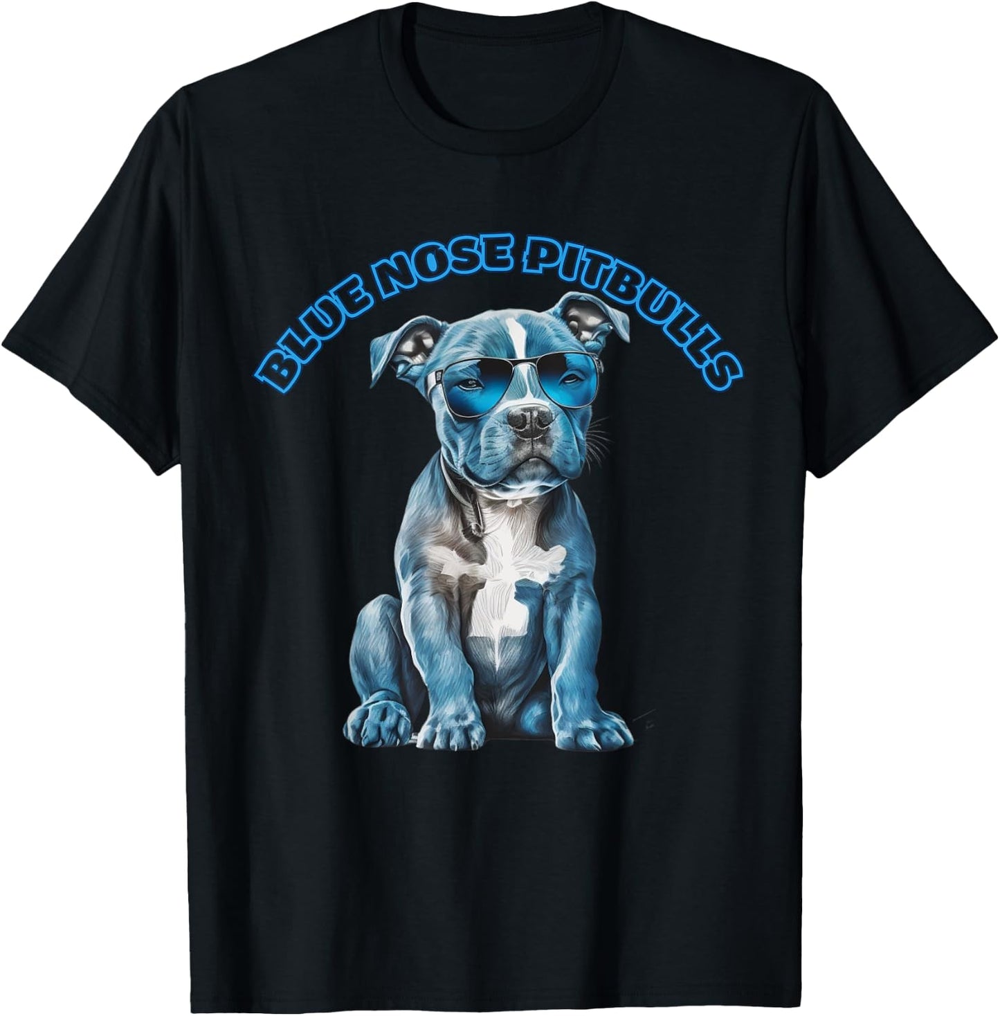 Blue Nose Pitbull T-Shirt - T-Shirt | Black
