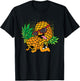 Funny Upside Down Pineapple Swinger Sexy Joke Men and Women T-Shirt - T-Shirt | Black