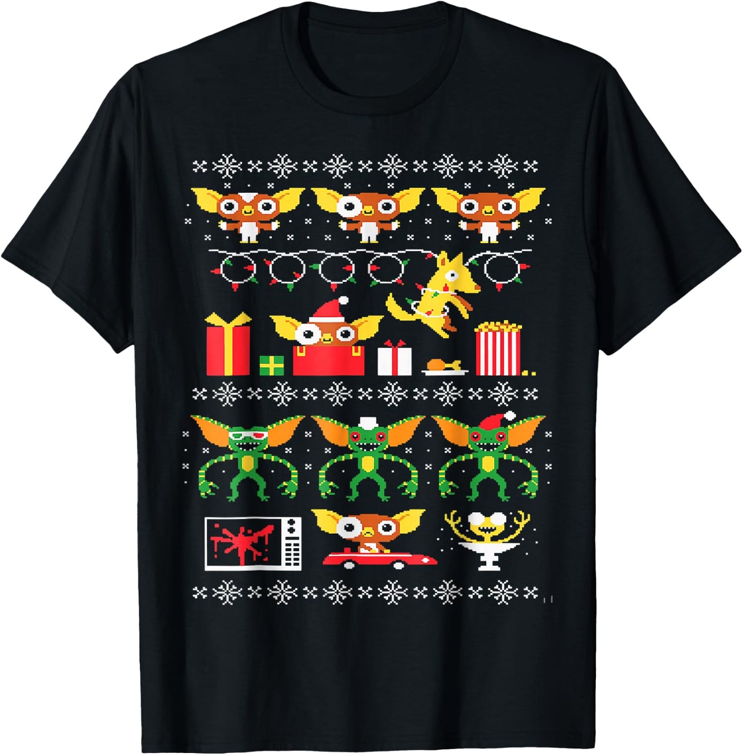 No Cookies After Midnight Happy New Year Funny Xmas T-Shirt - T-Shirt | Black