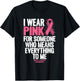 Breast Cancer Awareness Shirts for Family Breast Cancer T-Shirt - T-Shirt | Black
