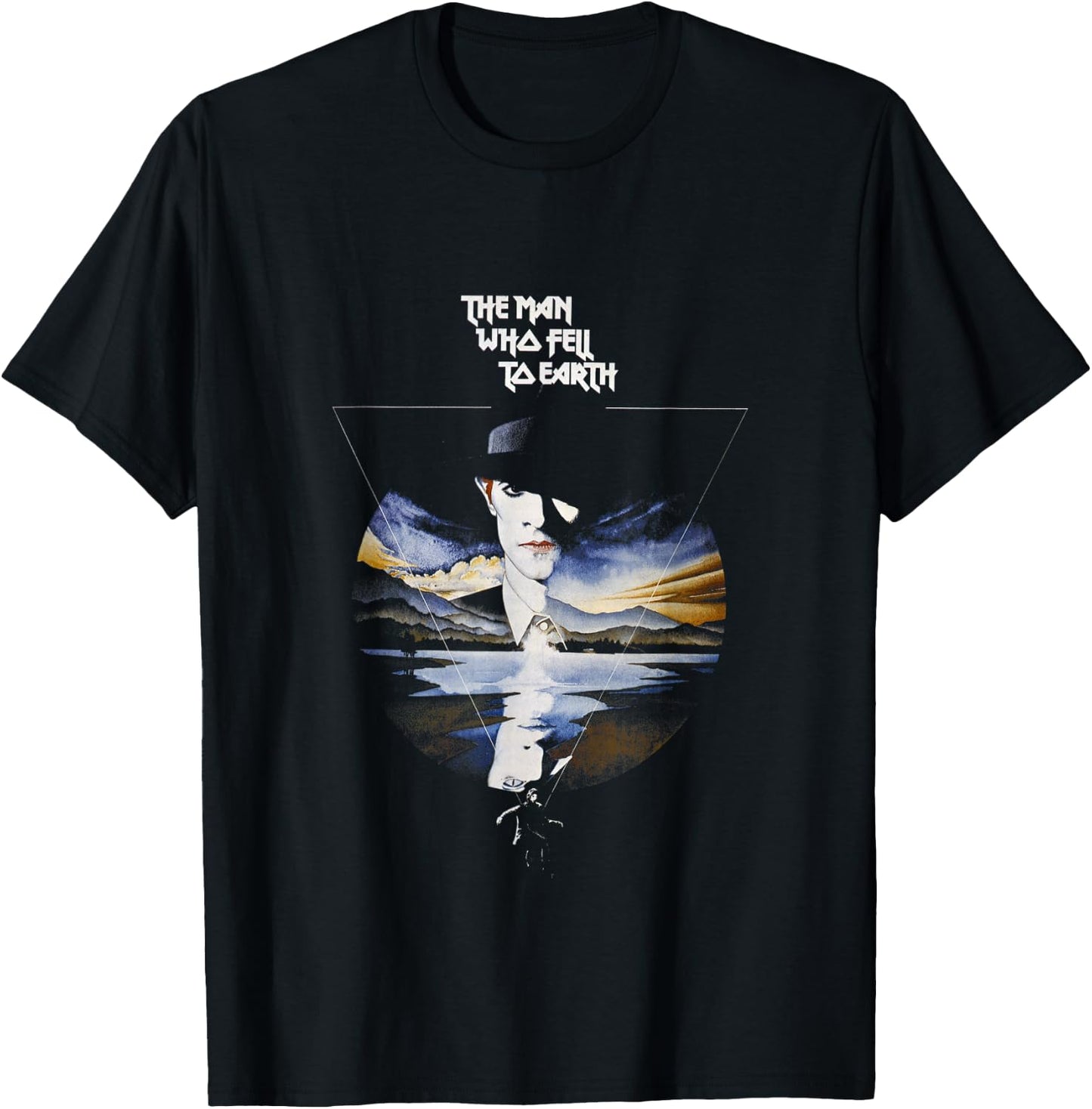 The Man Who Fell To Earth Theatrical Poster T-Shirt - T-Shirt | Black
