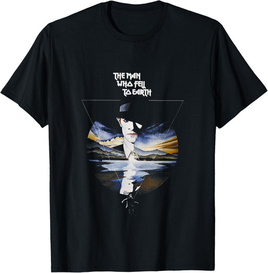 The Man Who Fell To Earth Theatrical Poster T-Shirt - T-Shirt | Black