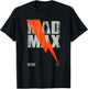 WB100 Mad Max The Road Warrior 1981 Vintage Lightning Poster T-Shirt - T-Shirt | Black