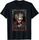 Poker Cards Queen of Spades Creepy Gothic Card Game T-Shirt - T-Shirt | Black