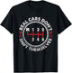 Real Cars Don't Shift Themselves Six Speed Drifting T-Shirt - T-Shirt | Black