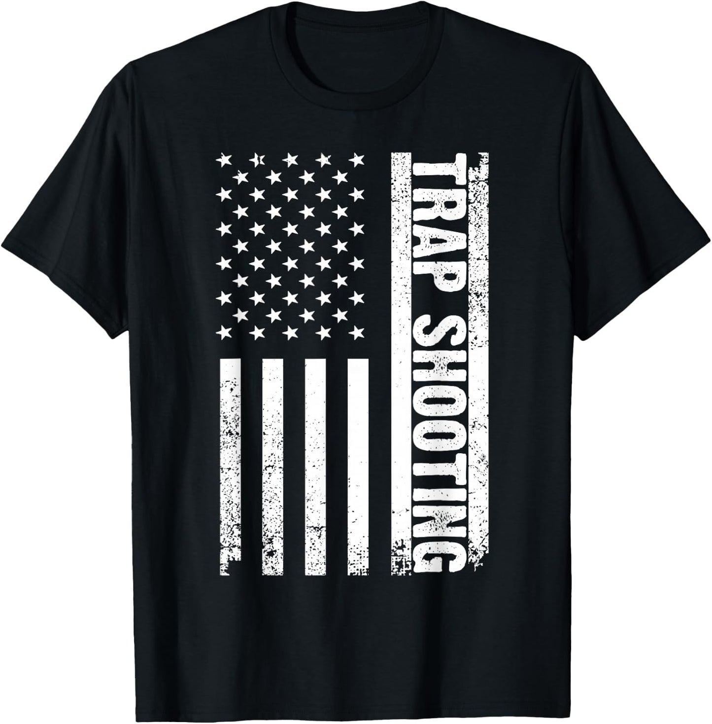 Cool Trap Shooting Art Women Trap Shooter Shooting T-Shirt - T-Shirt | Black