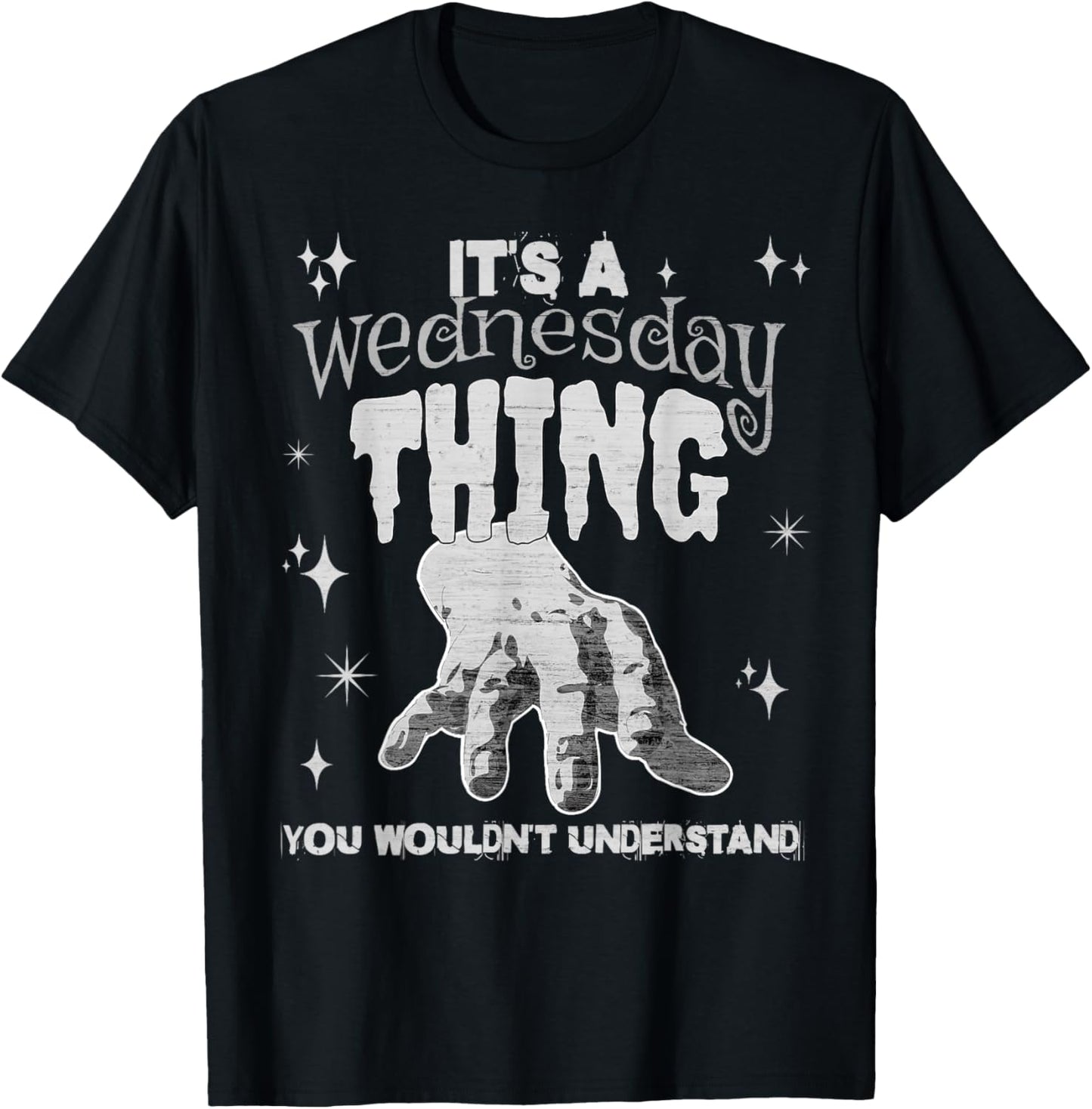 You Wouldn't Understand This Thing On A Gloomy Wednesday T-Shirt - T-Shirt | Black