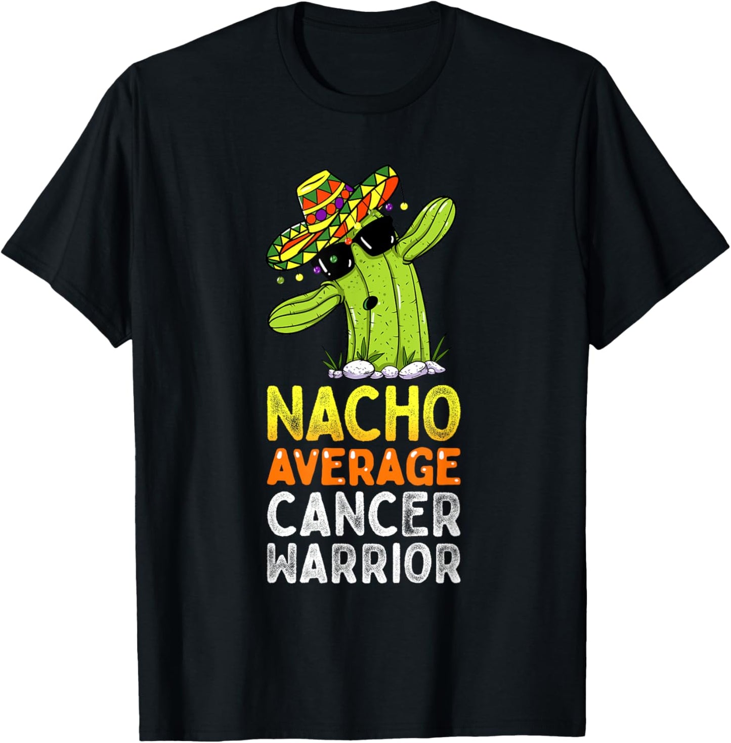 Cancer Fighting Support Funny Cancer Fighter Warrior T-Shirt - T-Shirt | Black