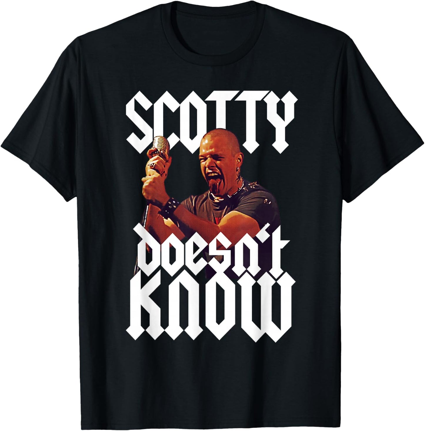 Scotty Doesn't Know Quote T-Shirt - T-Shirt | Black