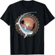 Thresher Shark Polynesian Design T-Shirt - T-Shirt | Black