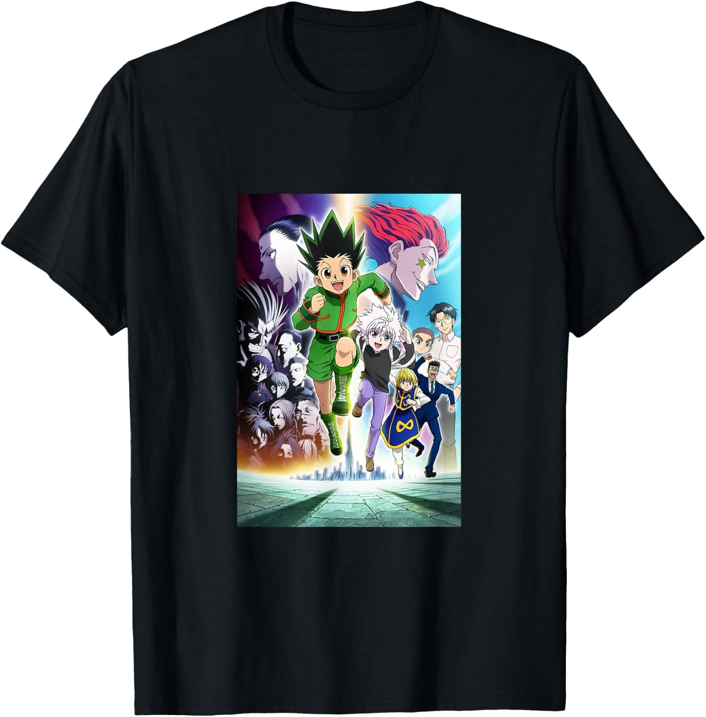 Hunter X Hunter Group Art T-Shirt - T-Shirt | Black