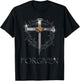 Forgiven - 3 nails + 1 cross = 4 given T-Shirt - T-Shirt | Black