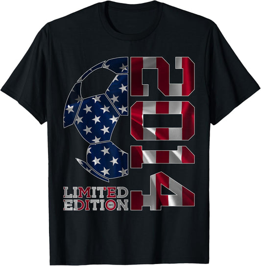 12th BIRTHDAY SOCCER LIMITED EDITION 2014 T-Shirt - T-Shirt | Black