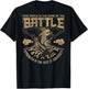 Japanese Koi fish and Samurai sword, Japanese (ART BACK) T-Shirt - T-Shirt | Black