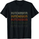 Love Hutchinson Grunge Vintage Style Black Hutchinson T-Shirt - T-Shirt | Black