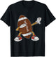 Dabbing Football Dab Footballer T-Shirt - T-Shirt | Black
