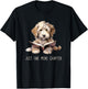 Just One More Chapter Reading Books Puppy Dogs T-Shirt - T-Shirt | Black