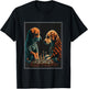 Dog Labrador Chess Player Lady King T-Shirt - T-Shirt | Black