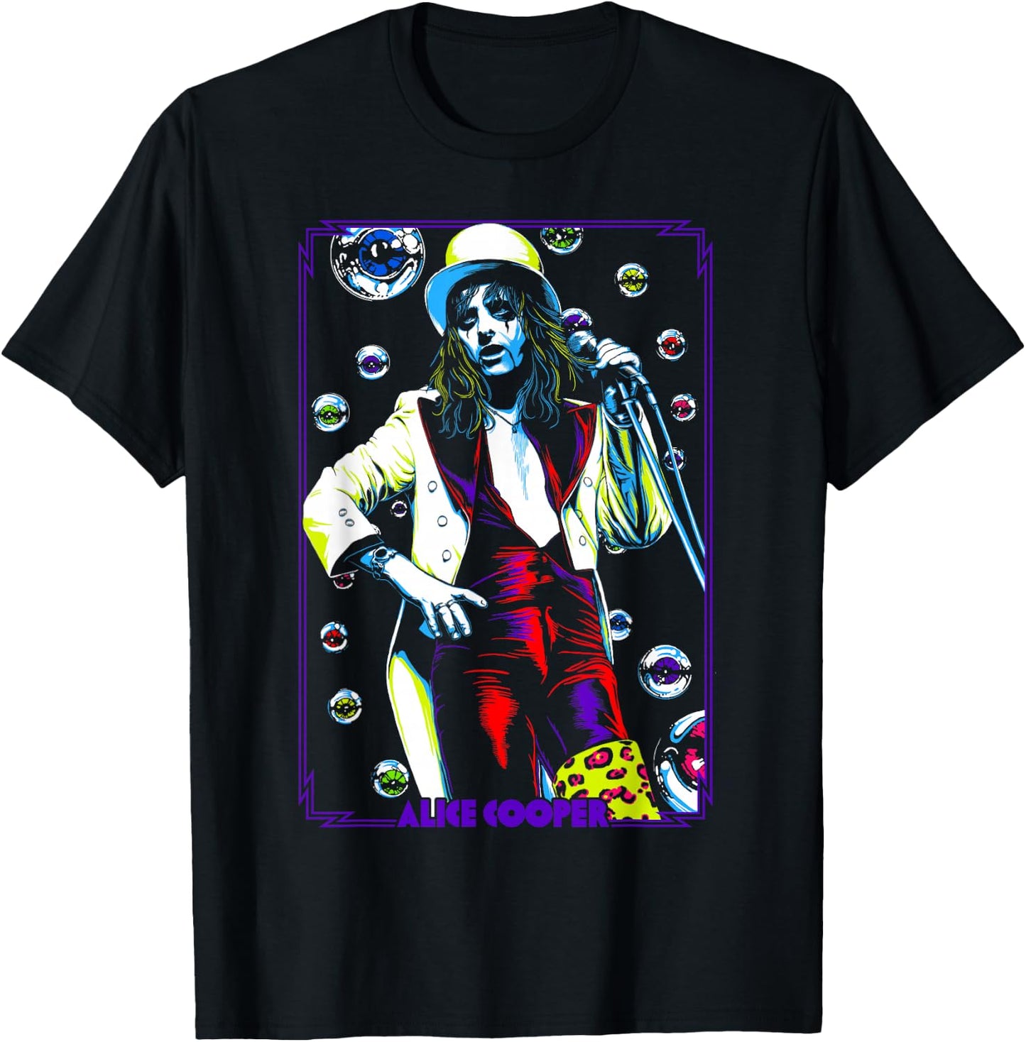 Alice Cooper – Bubble Alice T-Shirt - T-Shirt | Black