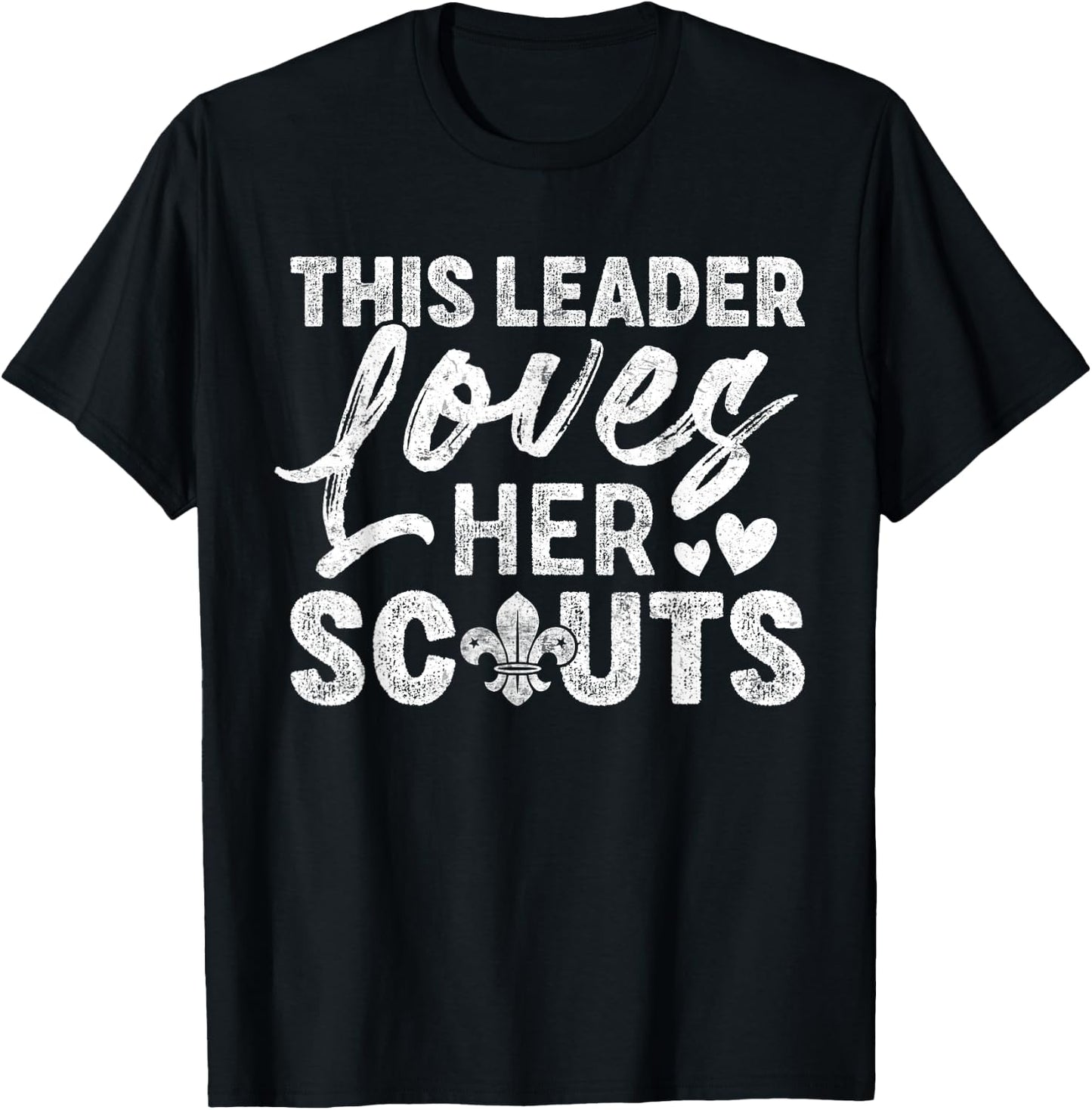 Scout For Girls boys Funny Scouting Leader T-Shirt - T-Shirt | Black