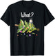 Funny Cat What Holiday Tree Christmas Men Women Kids T-Shirt - T-Shirt | Black