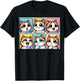 Wacky Cute Selfie Kitten Lover Funny Photography Cat Women Kids T-Shirt - T-Shirt | Black