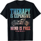 Cool Motorcycle Women Motorcycle Lovers Bike Rider T-Shirt - T-Shirt | Black