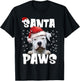 Funny Dogo Argentino Christmas Lights Tree Dog Lover Xmas T-Shirt - T-Shirt | Black