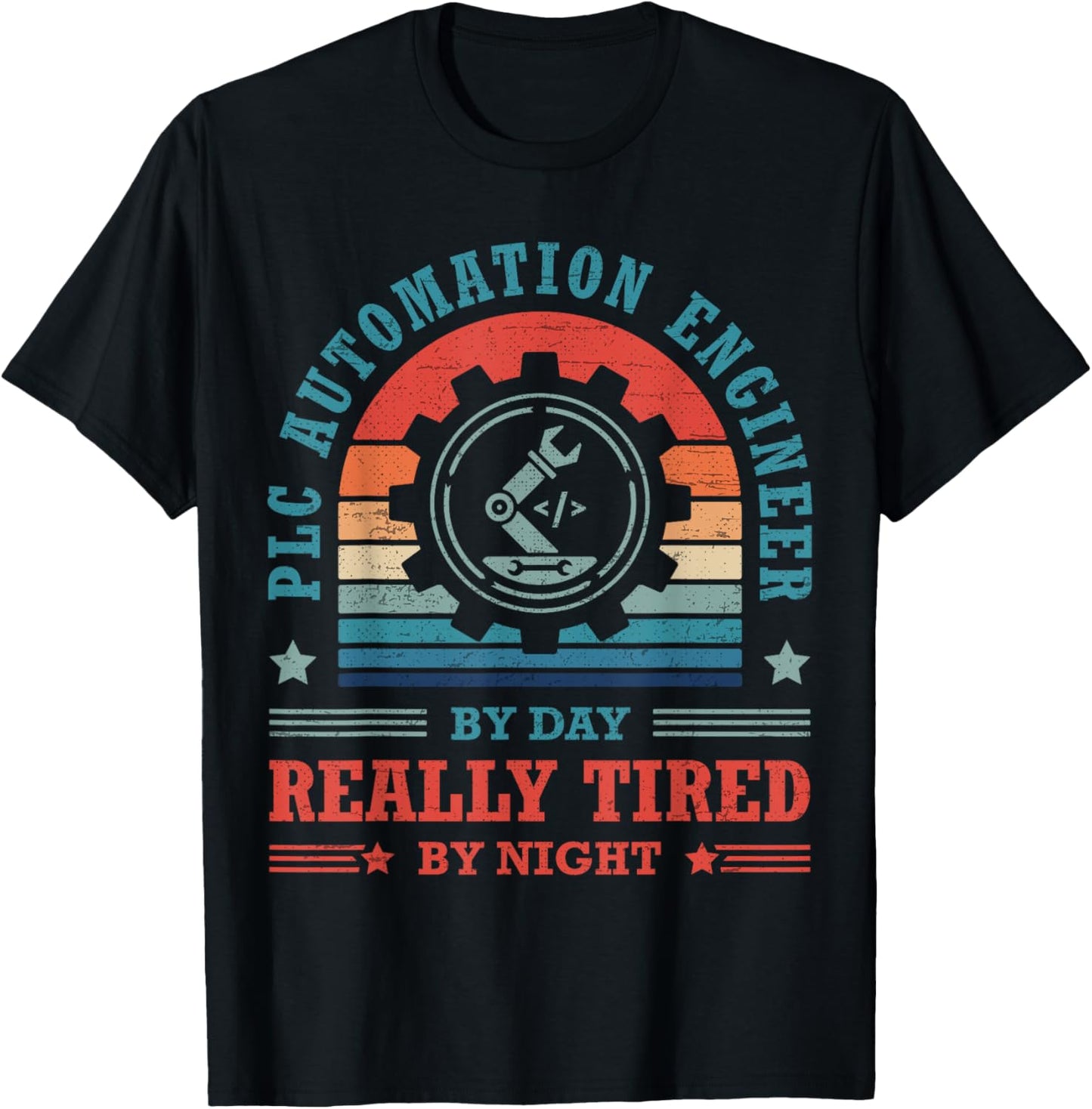 Controls Engineer PLC Automation Engineer HMI PLC Programmer T-Shirt - T-Shirt | Black