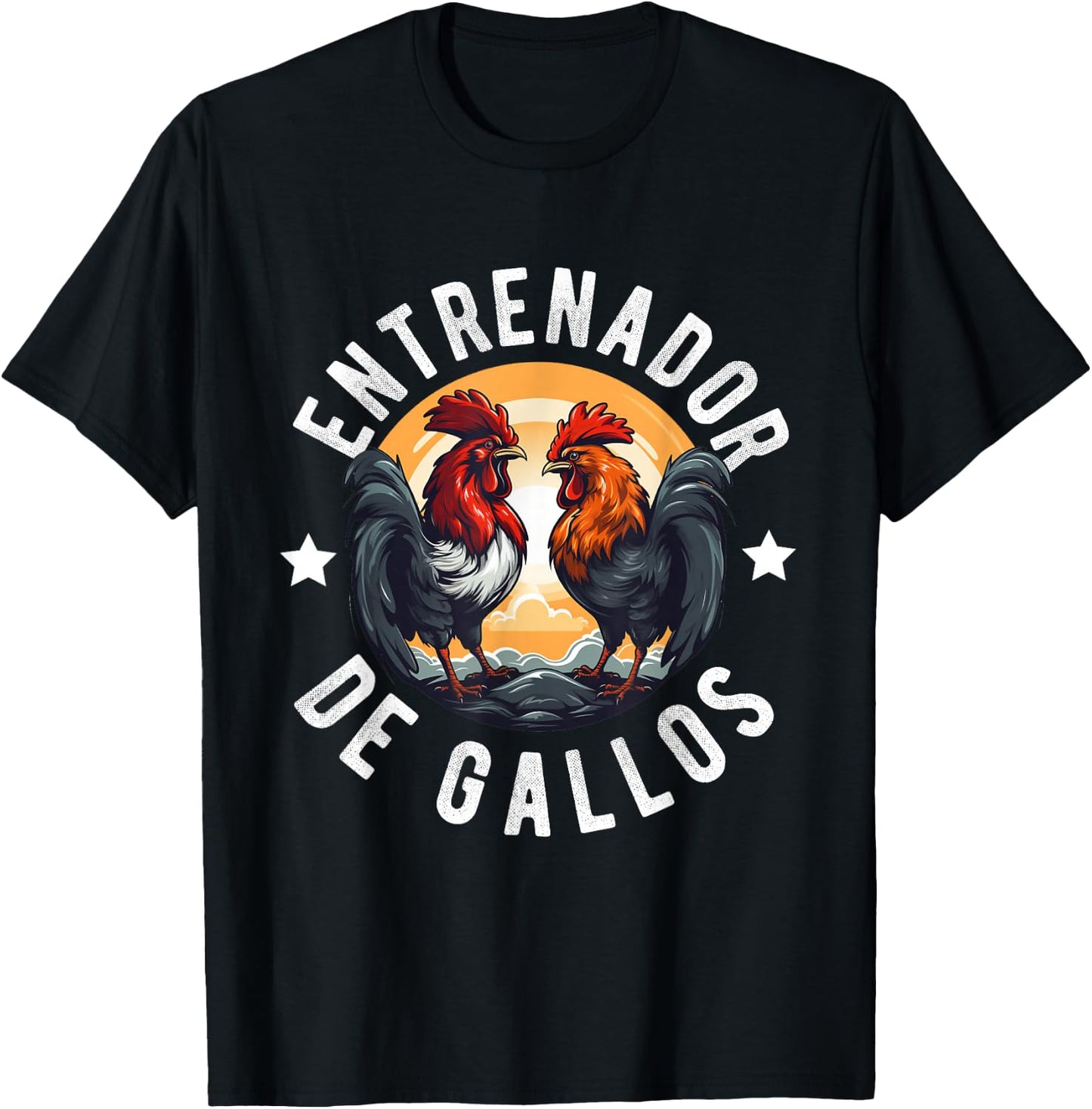 Gallero Hombre Papá Padre Tío Gallero Pelea De Gallos T-Shirt - T-Shirt | Black