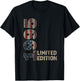 30th Birthday Gift men Vintage born 1995 turning 30 Year Old T-Shirt - T-Shirt | Black