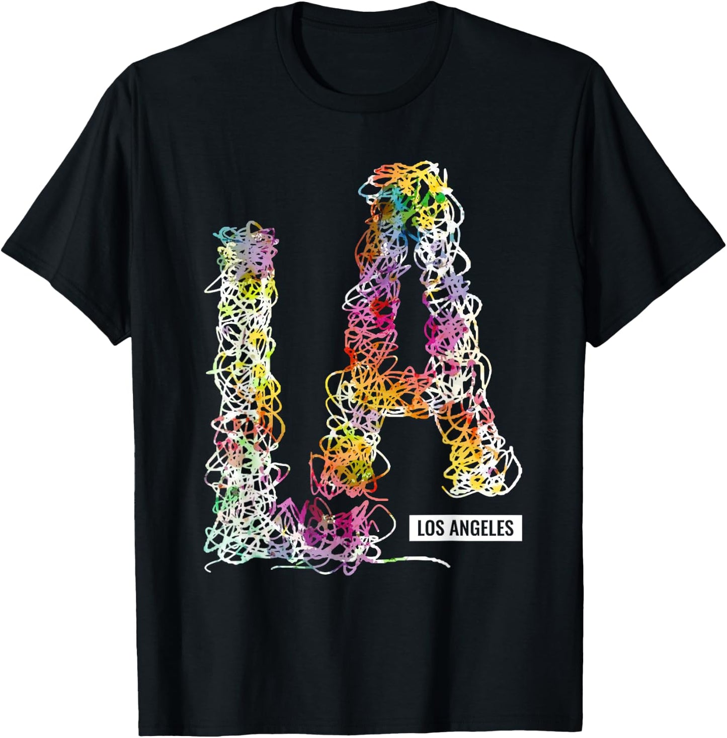 Los Angeles LA California Gift T-Shirt - T-Shirt | Black