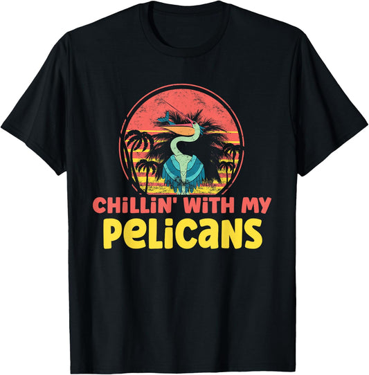Pelican Hawaiian T-Shirt - T-Shirt | Black