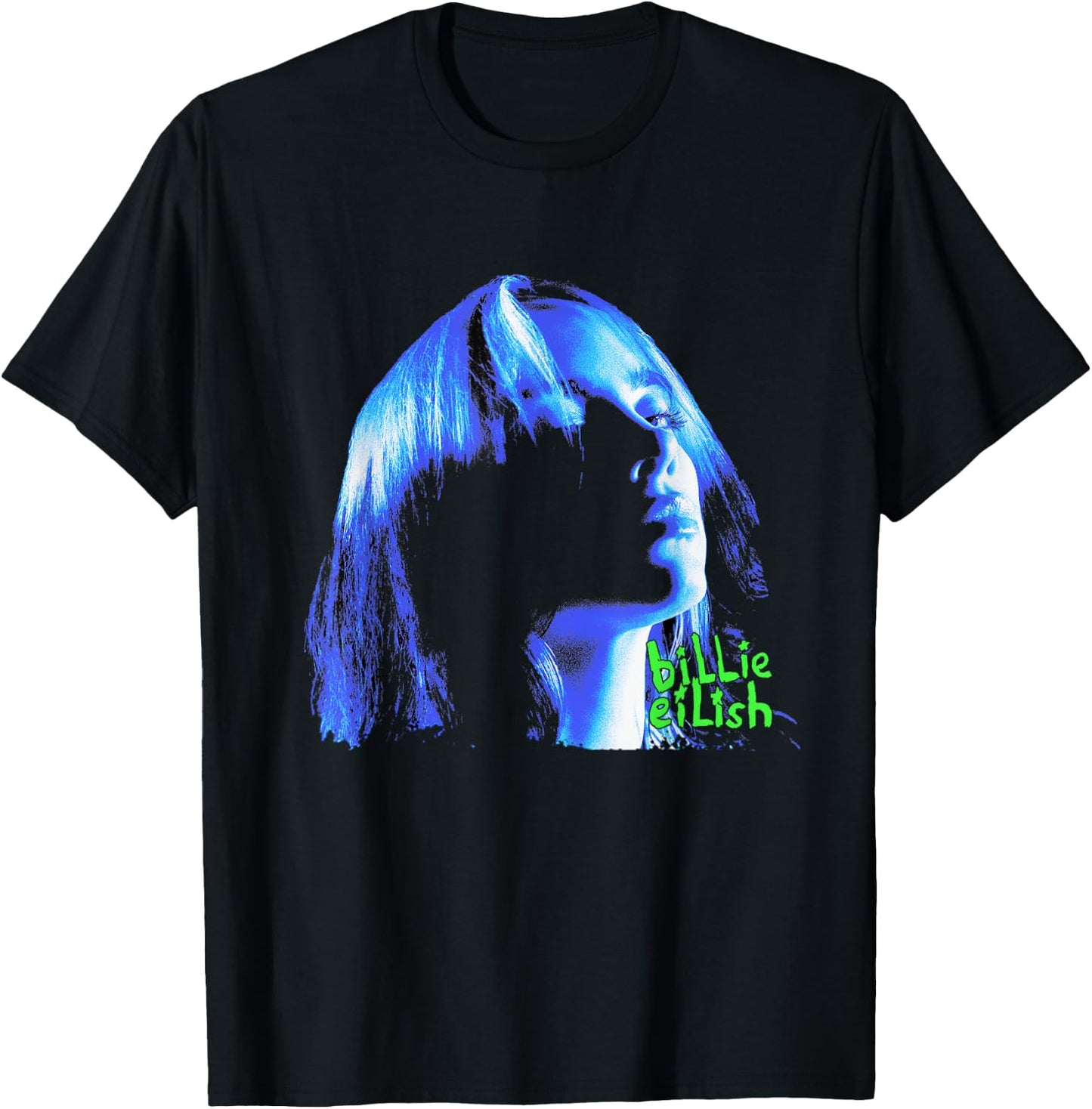 Official Billie Eilish Portrait T-Shirt - T-Shirt | Black