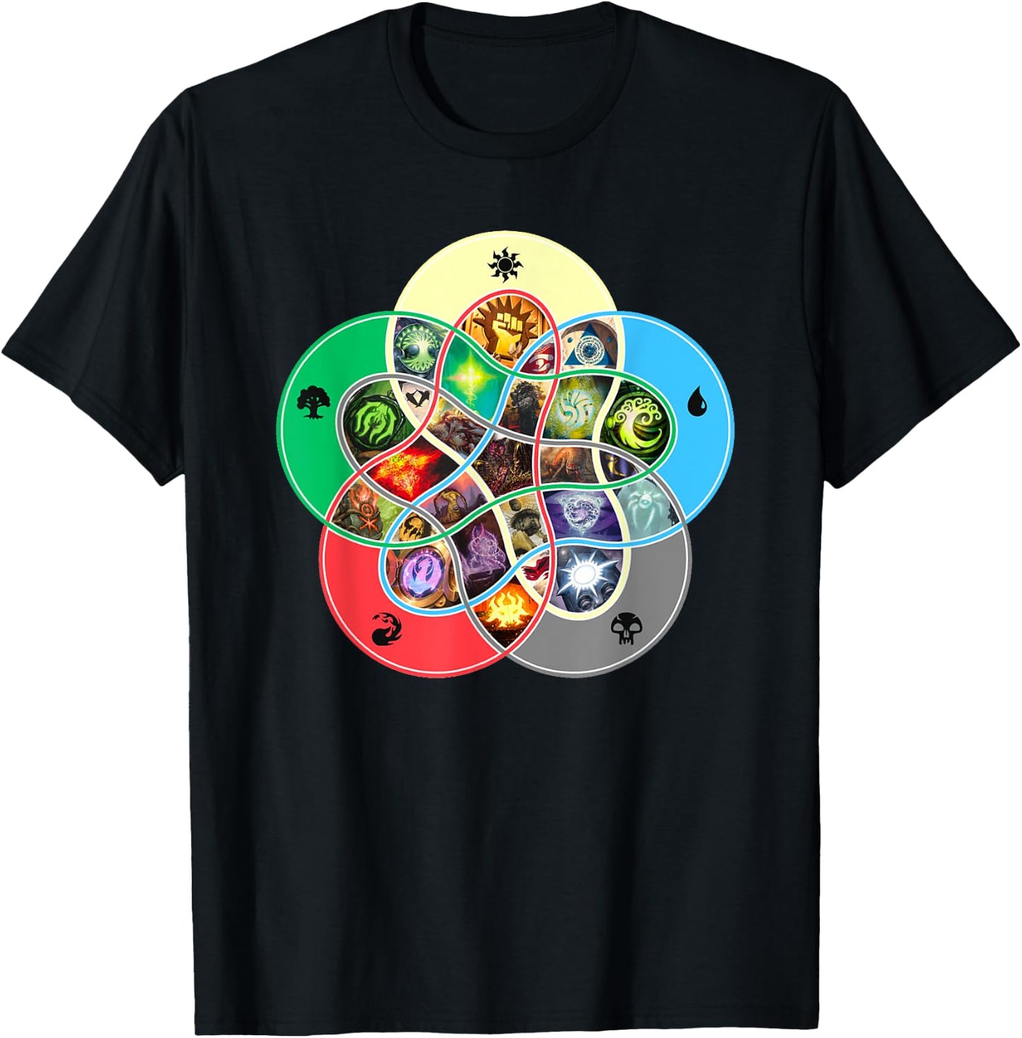 Gathering Magic Guild For Magic Lover T-Shirt - T-Shirt | Black
