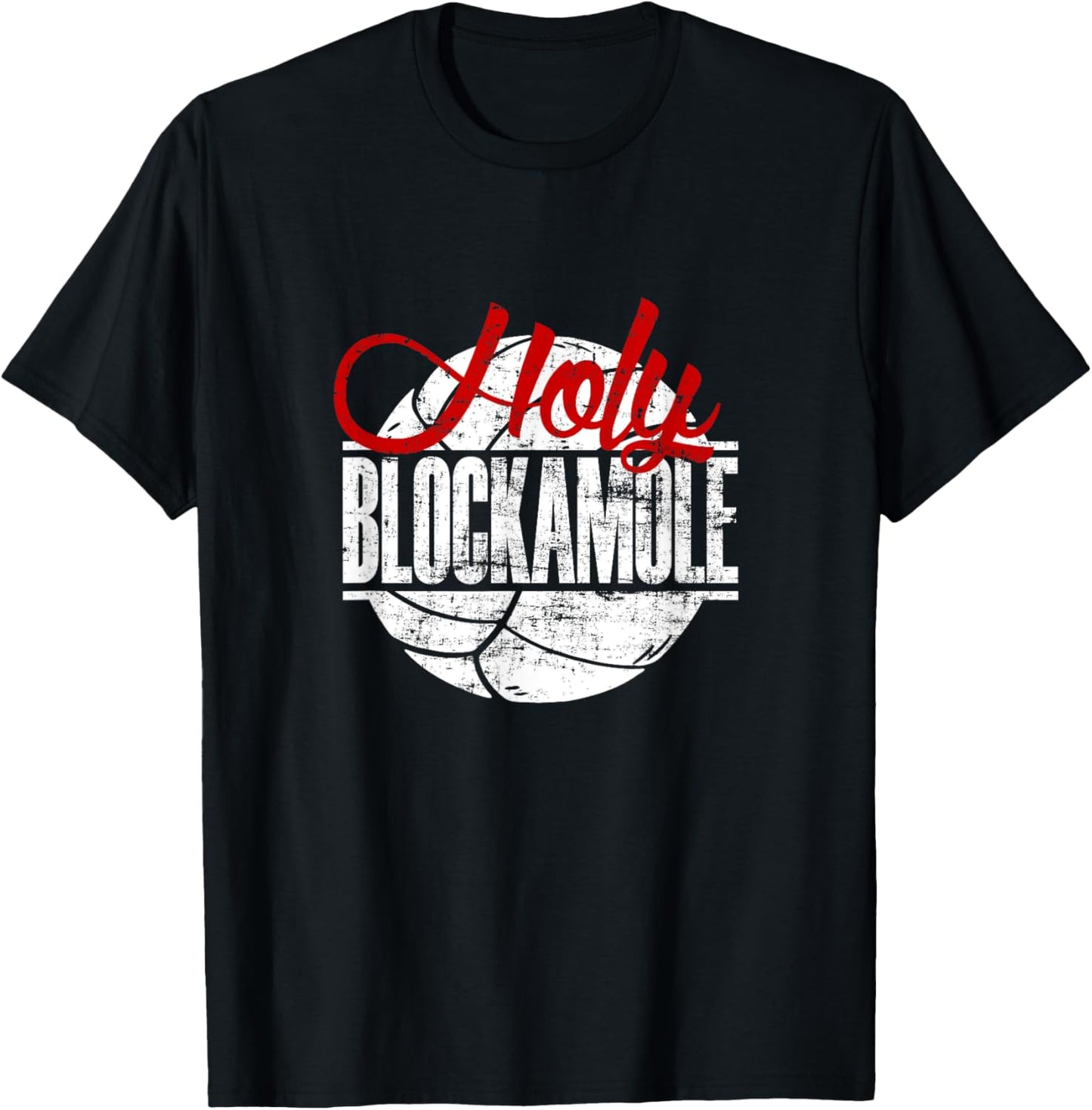 Holy Blockamole - Volleyball T-Shirt - T-Shirt | Black