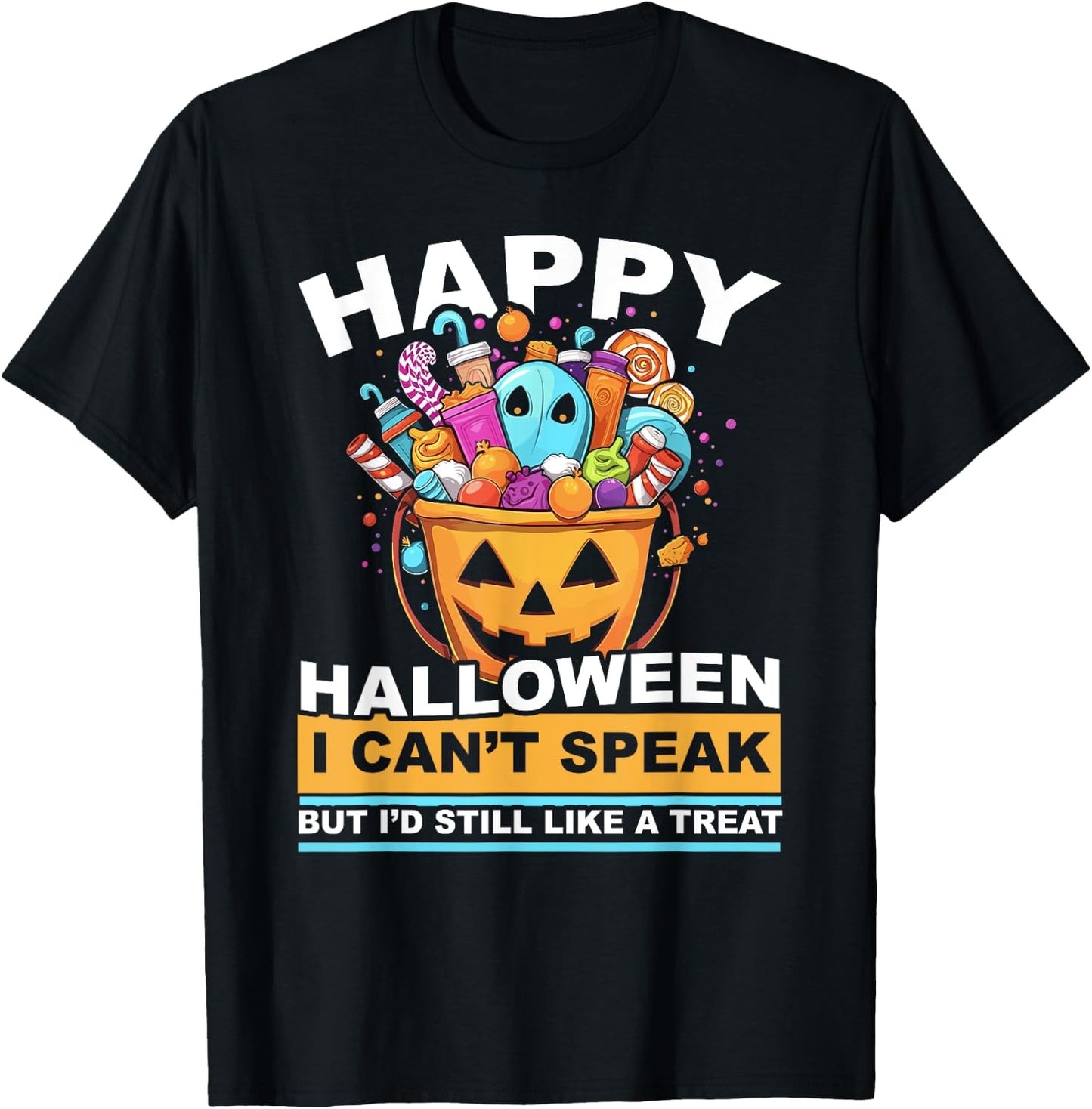 Autism Halloween Puzzle Trick Or Treat Autism Awareness T-Shirt - T-Shirt | Black