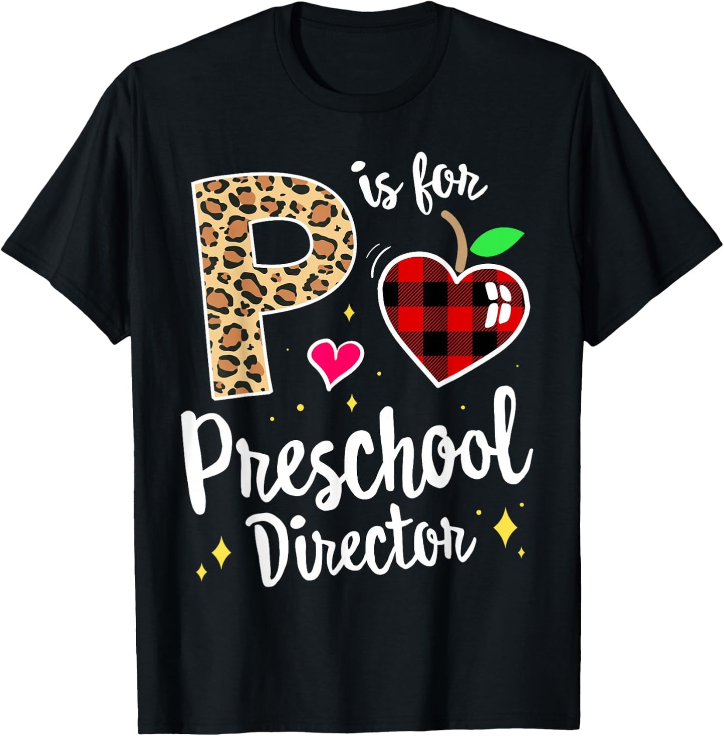 Preschool Director Back to School Daycare Appreciation Thank T-Shirt - T-Shirt | Black