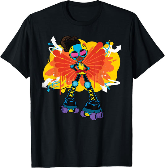 Marvel Moon Girl and Devil Dinosaur Wings of Super Power T-Shirt - T-Shirt | Black