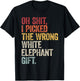 Oh Shit Best White Elephant Gifts For Adults Funny Under 15 T-Shirt - T-Shirt | Black