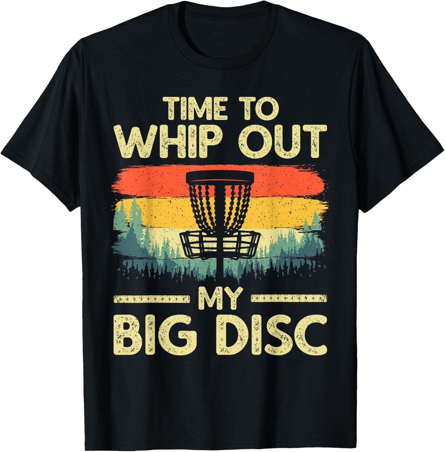 Funny Disc Golf Art Women Flying Disc Sport Players T-Shirt - T-Shirt | Black