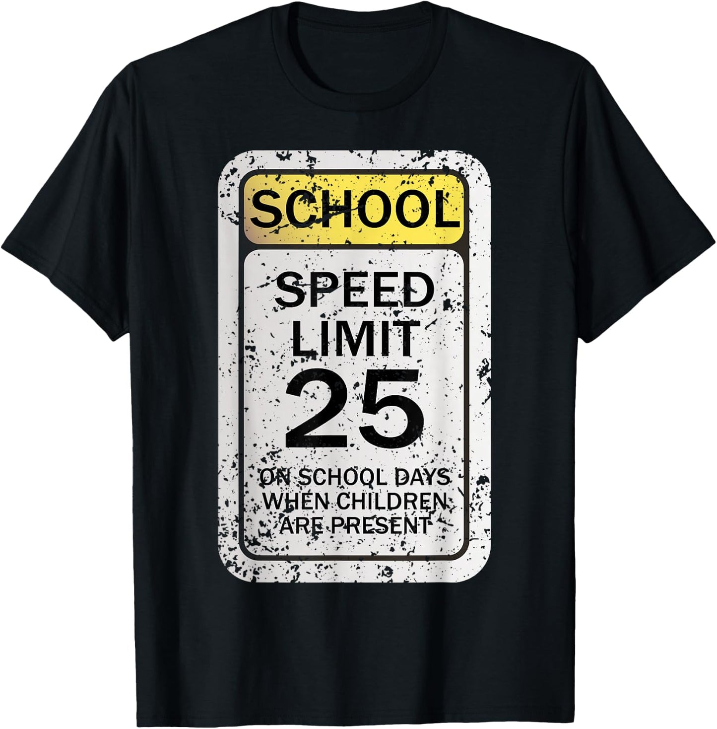 Road Signs Funny Traffic Signs Halloween Costume Party T-Shirt - T-Shirt | Black