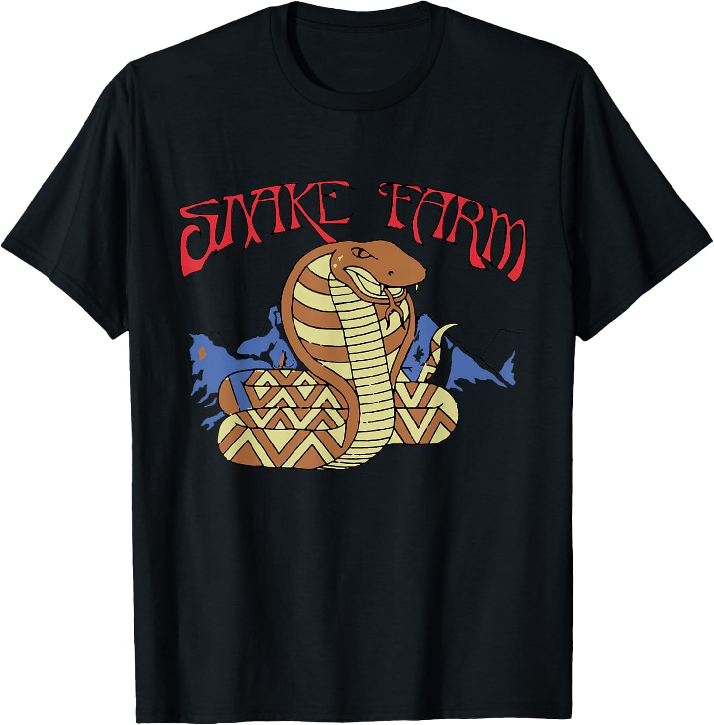 SNAKE FARM | Rock Music T-Shirt - T-Shirt | Black