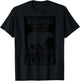 Do Not Feed The Giant Hamsters Grizzly Bear Funny Alaska T-Shirt - T-Shirt | Black