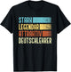 German teacher: Stark Legendary Attractive German teacher T-Shirt - T-Shirt | Black